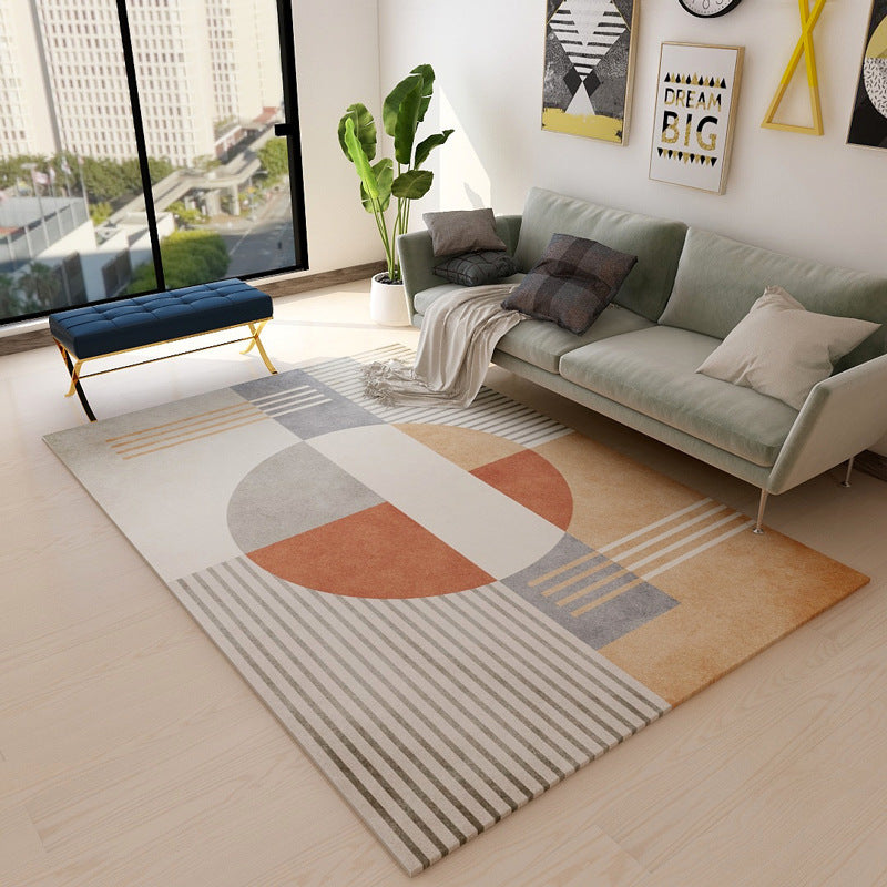 Modern Minimalist Carpet Living Room Coffee Table Blanket