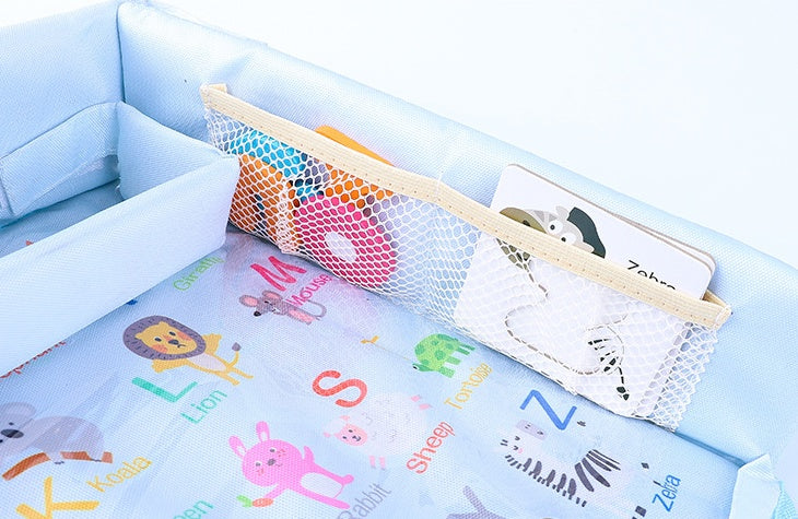 Table de rangement multifonctionnelle pour siège de sécurité bébé et poussette