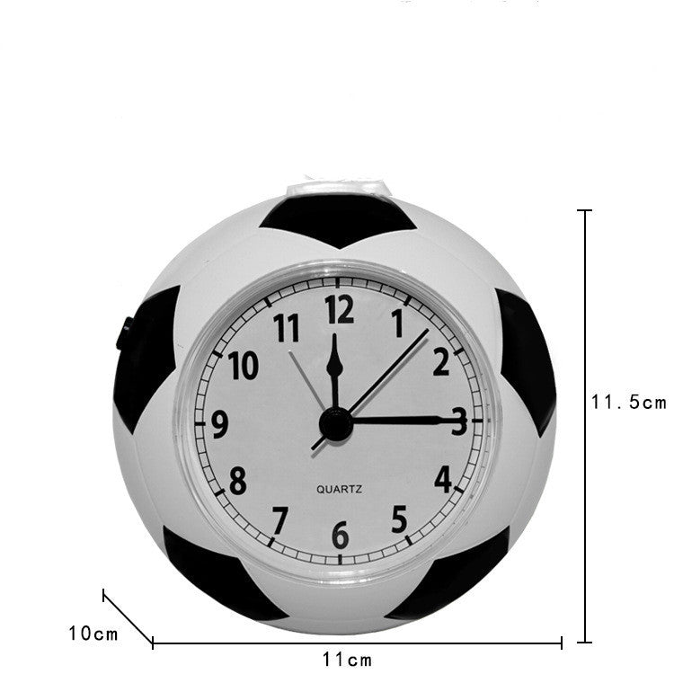 Football Electronic Clock Creative Simple Student Silent Alarm Clock Family Bedside Cute Children Cartoon Quartz Clock