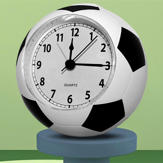 Football Electronic Clock Creative Simple Student Silent Alarm Clock Family Bedside Cute Children Cartoon Quartz Clock
