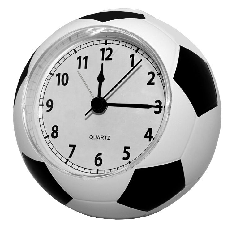 Football Electronic Clock Creative Simple Student Silent Alarm Clock Family Bedside Cute Children Cartoon Quartz Clock