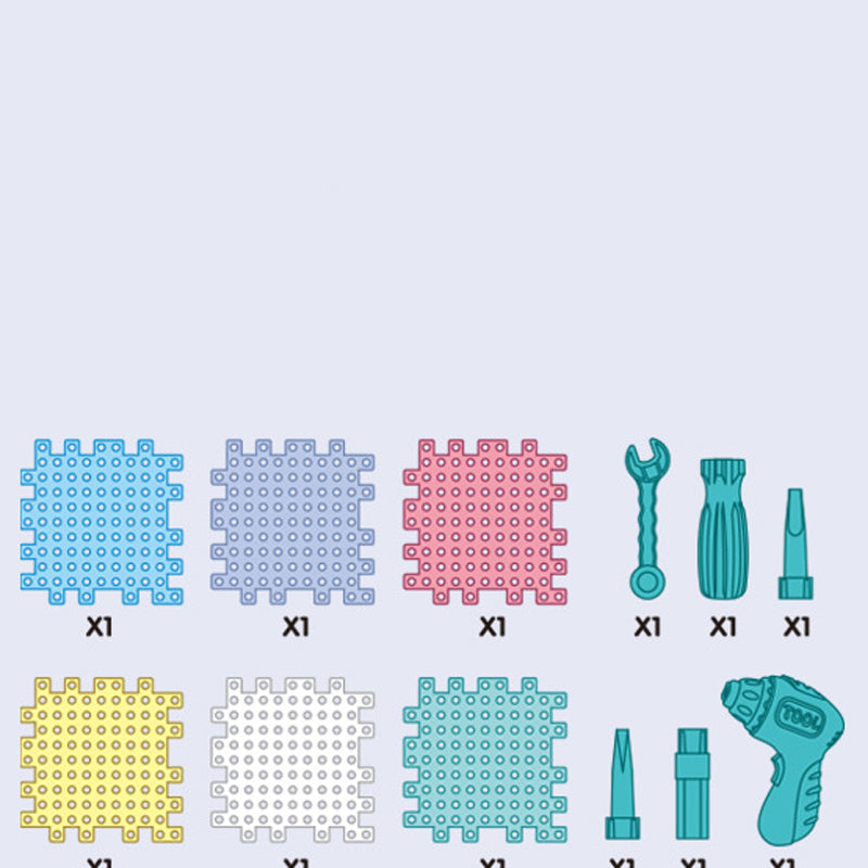 Children DIY Screwing Screws To Assemble Toys