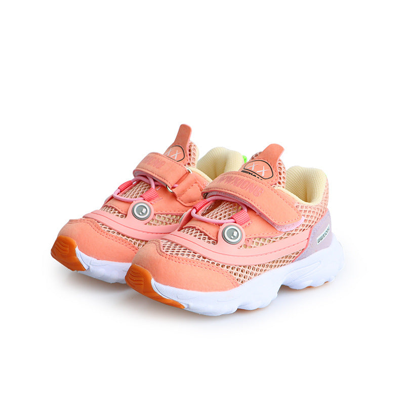 Baby Sports Shoes Baby Toddler Shoes Soft Bottom Non-slip Breathable Boys And Girls Shoes