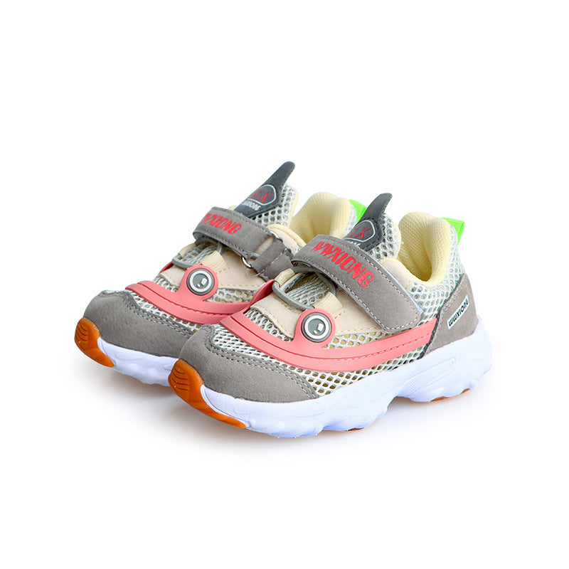 Baby Sports Shoes Baby Toddler Shoes Soft Bottom Non-slip Breathable Boys And Girls Shoes