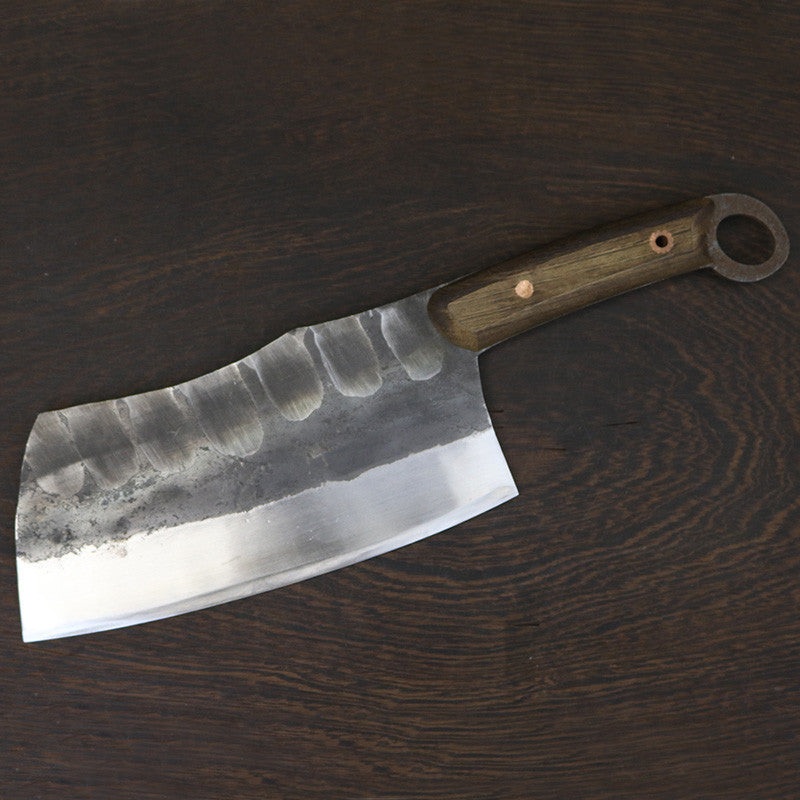 Couteau de cuisine forgé à la main Ancien couteau en fer Couteau de cuisine domestique