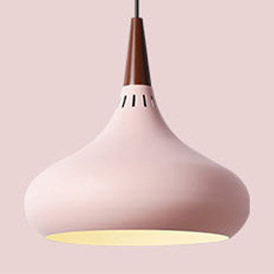 Lampes et lanternes décoratives lustre en bois massif à tête unique moderne et simple