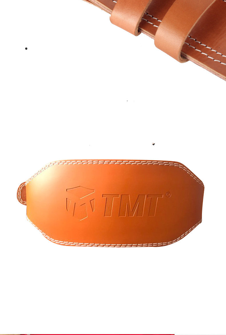 Fitness Belt Waist Protection Male Squat Deadlift Professional Female Leather Weightlifting Equipment Training Exercise