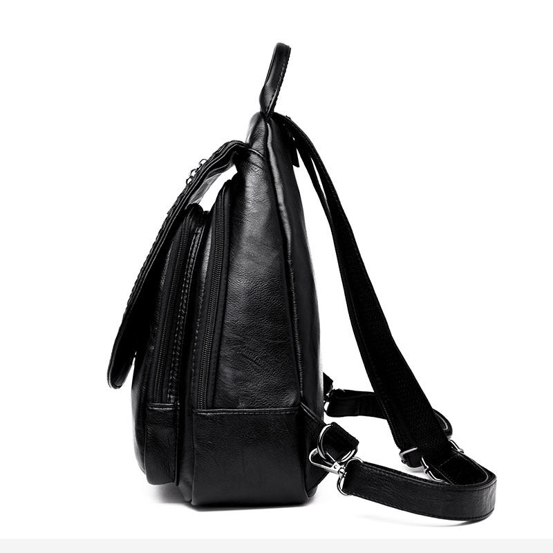 Woven Leisure Tide Backpack Simple Atmosphere Chest Bag Student Shoulder Bag