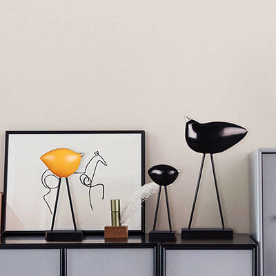 E-Commerce Wholesale Hot Models Distribution Generation For A Family Of three Couples Bird Decorations Modern Home Living Room Entrance Wine Cooler