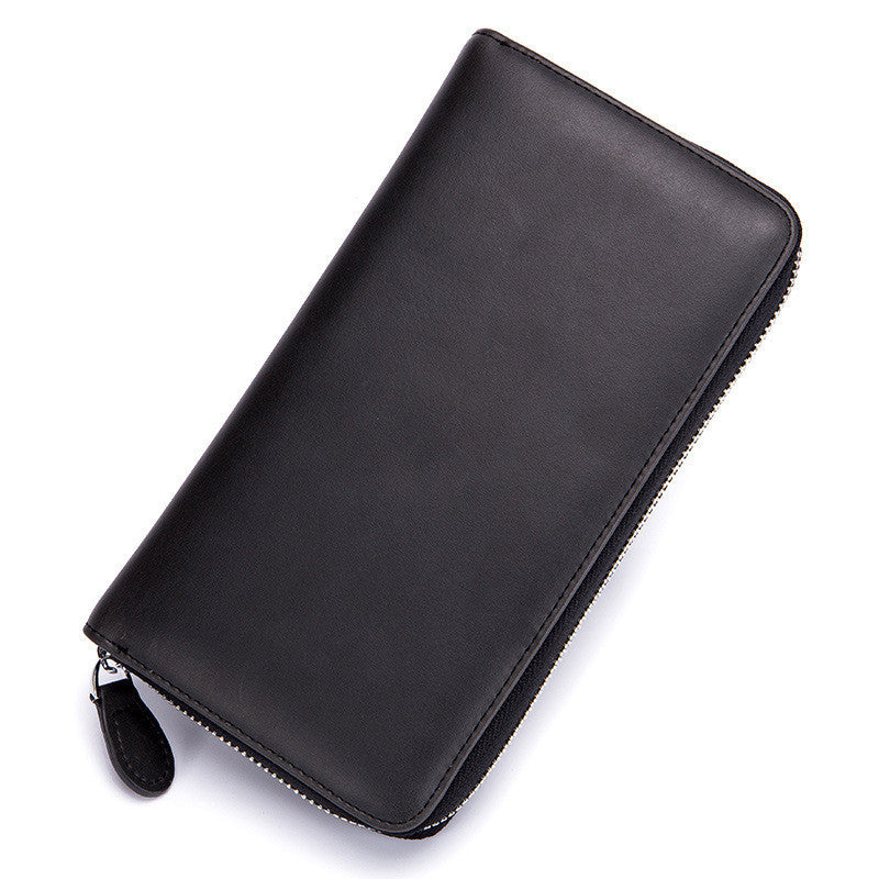 Large Capacity Women's Long Zipper Organ Card Holder With Multiple Card Slots