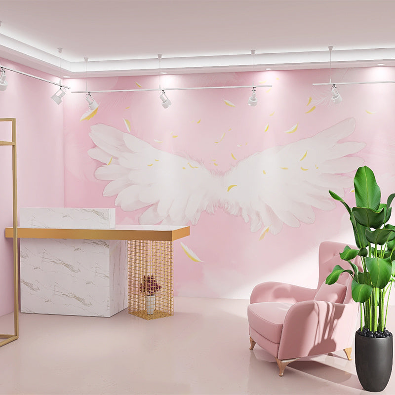 Three-Dimensional Angel Wings Wallpaper