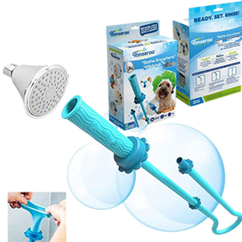 Tuyau de Douche pour Animaux de Compagnie en Silicone à Joint Universel