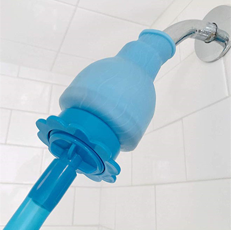 Tuyau de Douche pour Animaux de Compagnie en Silicone à Joint Universel