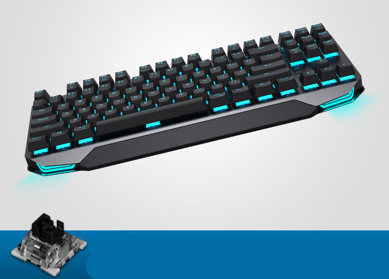 Machenike Gaming Keyboard K7 Wireless keyboard Pink Mechanical Keyboard 87 key Bluetooth 3.0 Black Switch Blue Switch keybaord