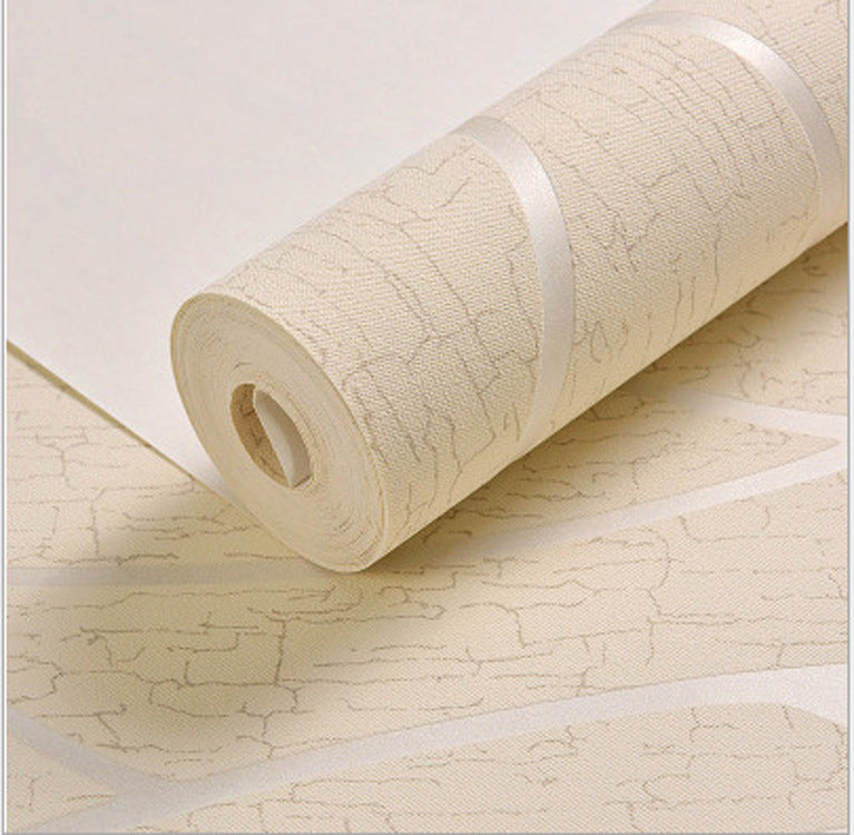 Modern Simple Environmental Protection Vertical Stripes Non-Woven Wallpaper