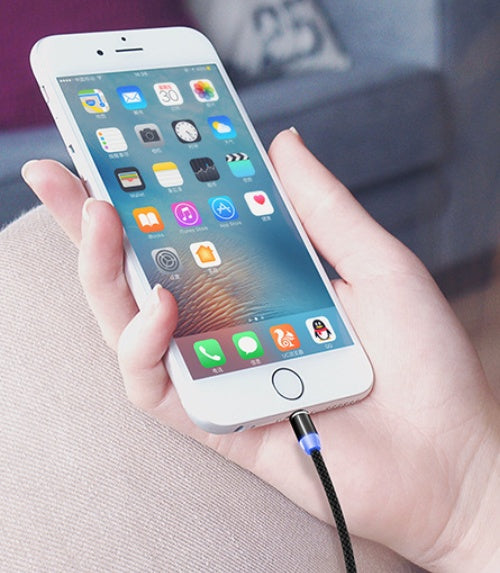 Round Magnetic Data Cable