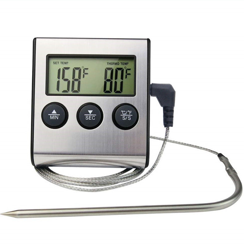 Multifunctional Stainless Steel Probe Food Thermometer Bbq Food Oil Thermometer
