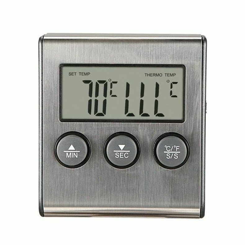 Multifunctional Stainless Steel Probe Food Thermometer Bbq Food Oil Thermometer