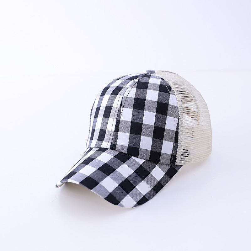 Distressed Mesh Breathable Thin Summer Sunscreen Hat Baseball Cap