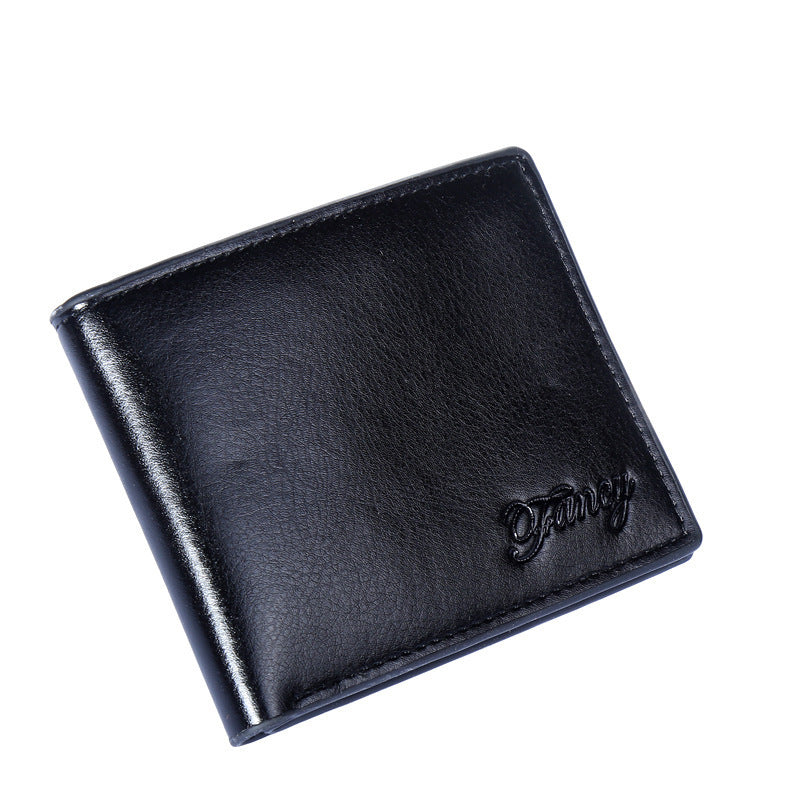 Men'S Leather Automatic Buckle Belt Watch Wallet