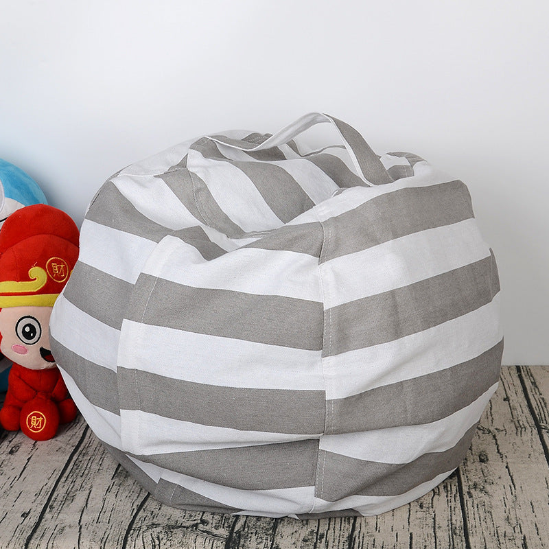 Canvas Plush Toy Storage Bag Quilt Parcel Storage Bag Multifunctional Travel Storage Bag Spot 17In