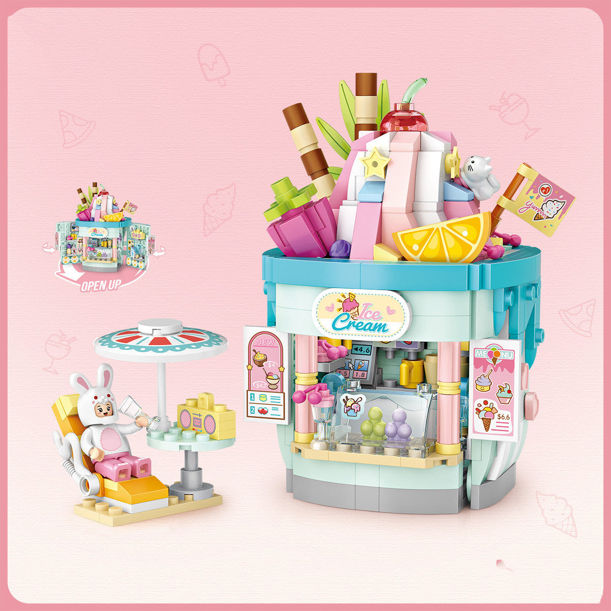 Bakery Playground Series Assembled Building Blocks