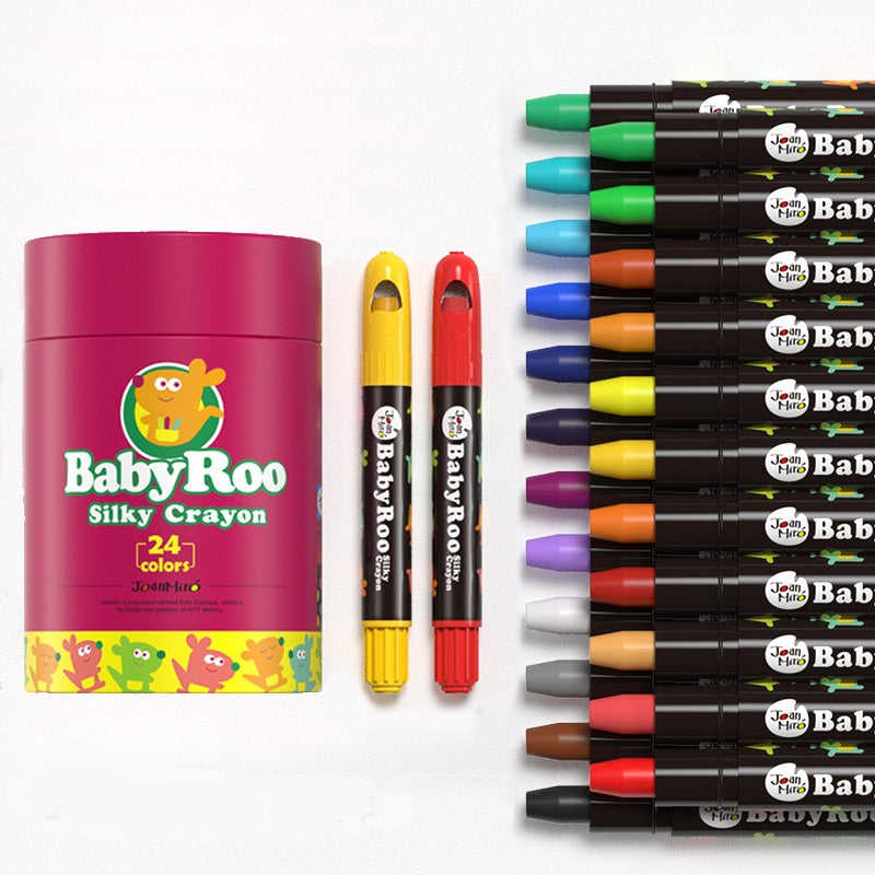 New Children's Color Washable Crayons Set