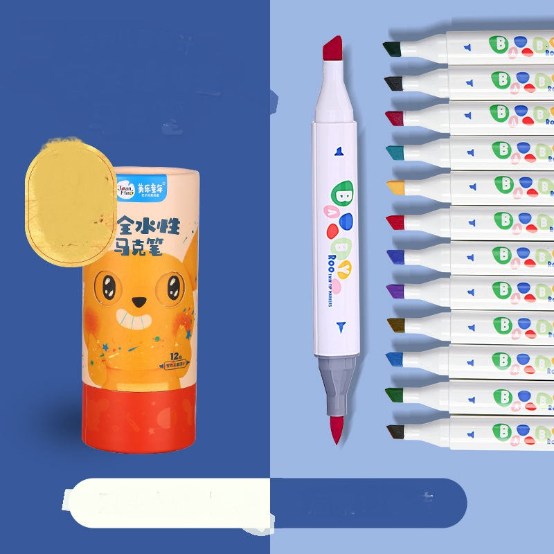 New Children's Color Washable Crayons Set