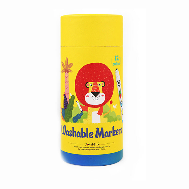 New Children's Color Washable Crayons Set