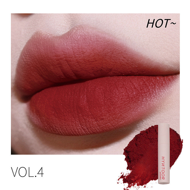 Macaron Pink Matte Matte Velvet Lip And Cheek Dual-Use Lip Glaze