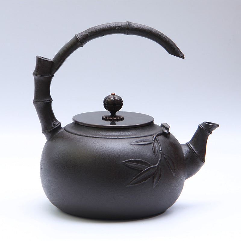 Théière en fonte faite à la main bouilloire en fer du sud ensemble à thé Kung Fu théière