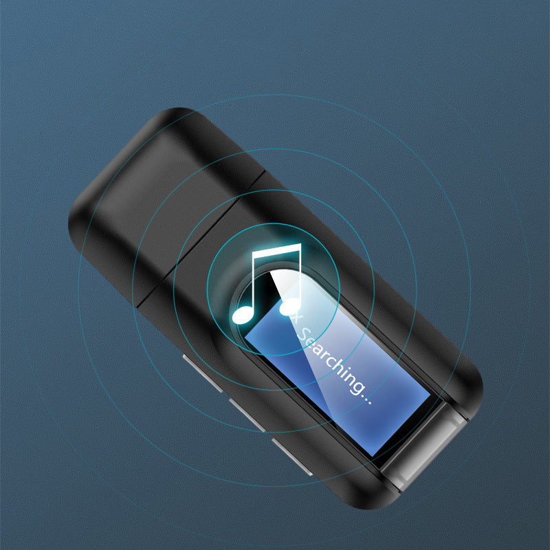 New Computer Audio Bluetooth Adapter With Lcd Screen Tv