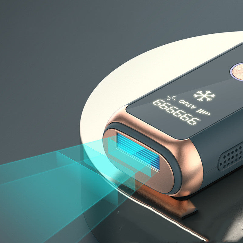 Appareil d'épilation laser à point de congélation Appareil d'épilation et de rajeunissement de la peau portable