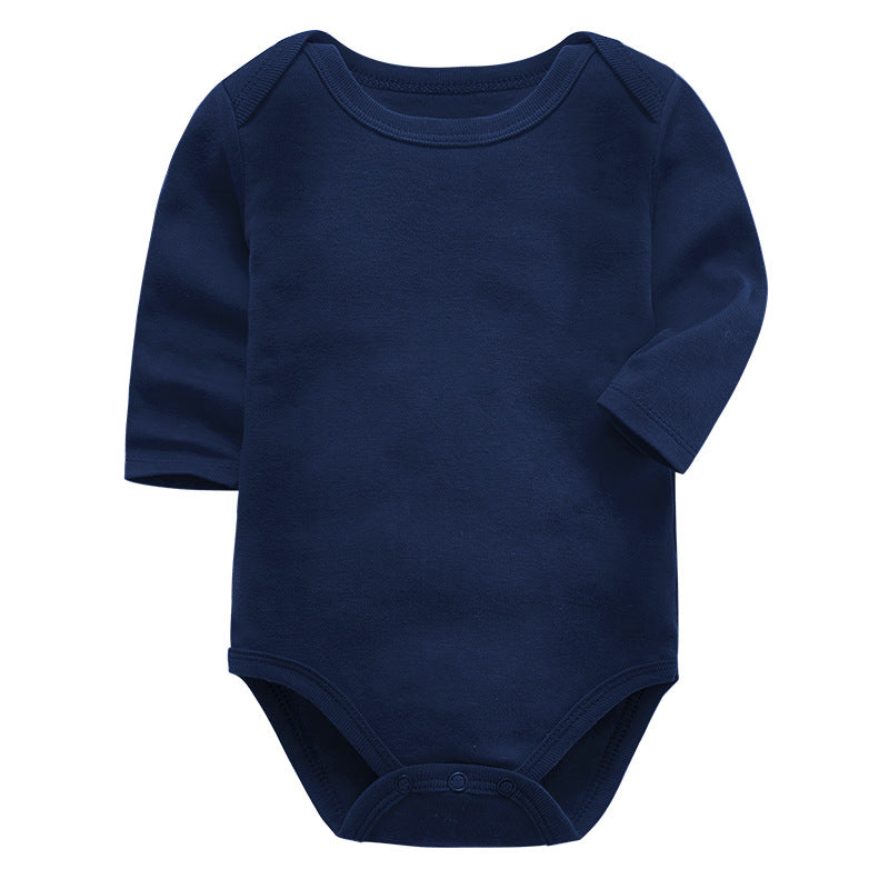 Cotton Long-Sleeved Triangle Romper Spring And Autumn Children'S Romper Bag Fart Clothes Baby And Children'S Clothing