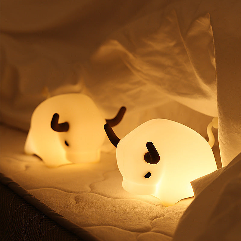 Cow Baby Night Light Long-Distance Love Birthday Gift For Girls And Boys Friends, Girlfriends, Warm Hearts, Romantic And Creative Couples