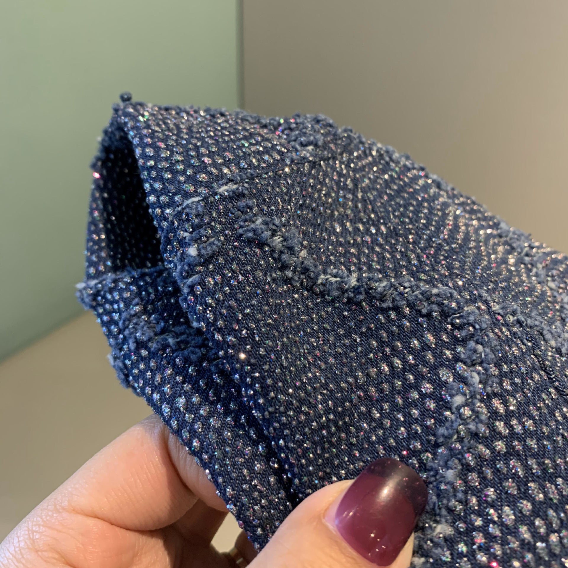 Rhinestone Solid Color Fisherman Hat