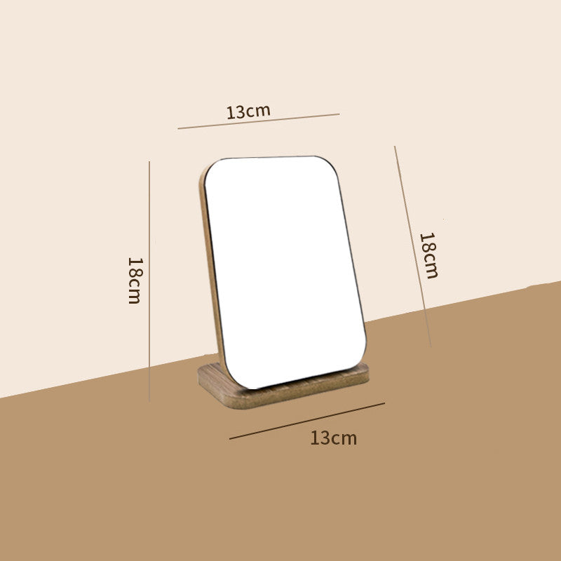 Miroir de maquillage pliant pour dortoir d'étudiants, petit modèle domestique