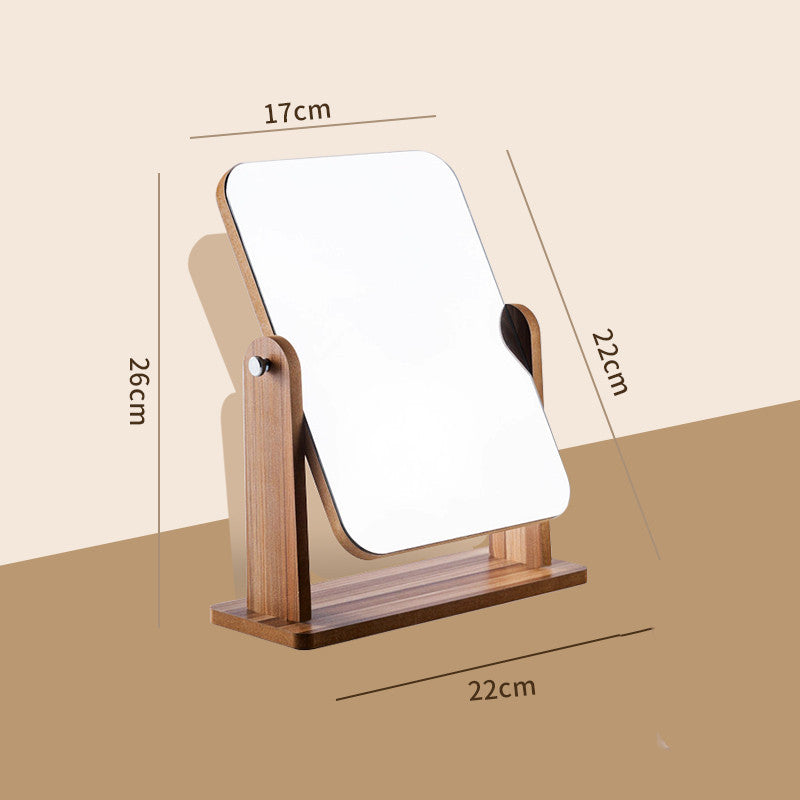 Miroir de maquillage pliant pour dortoir d'étudiants, petit modèle domestique