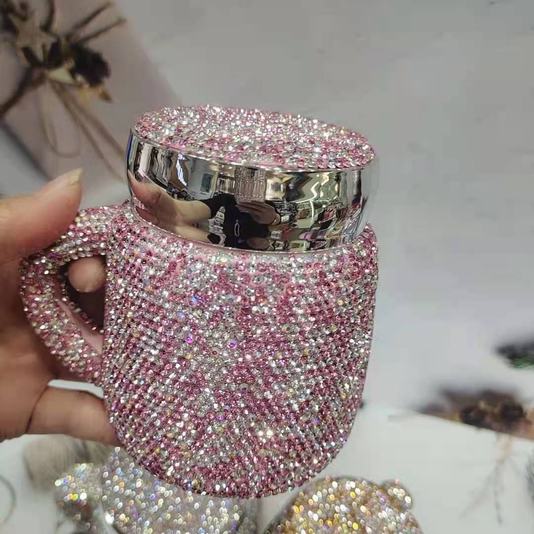 Teenage Girl Drinking Coffee Cup Cute Mug Office Couple With Lid