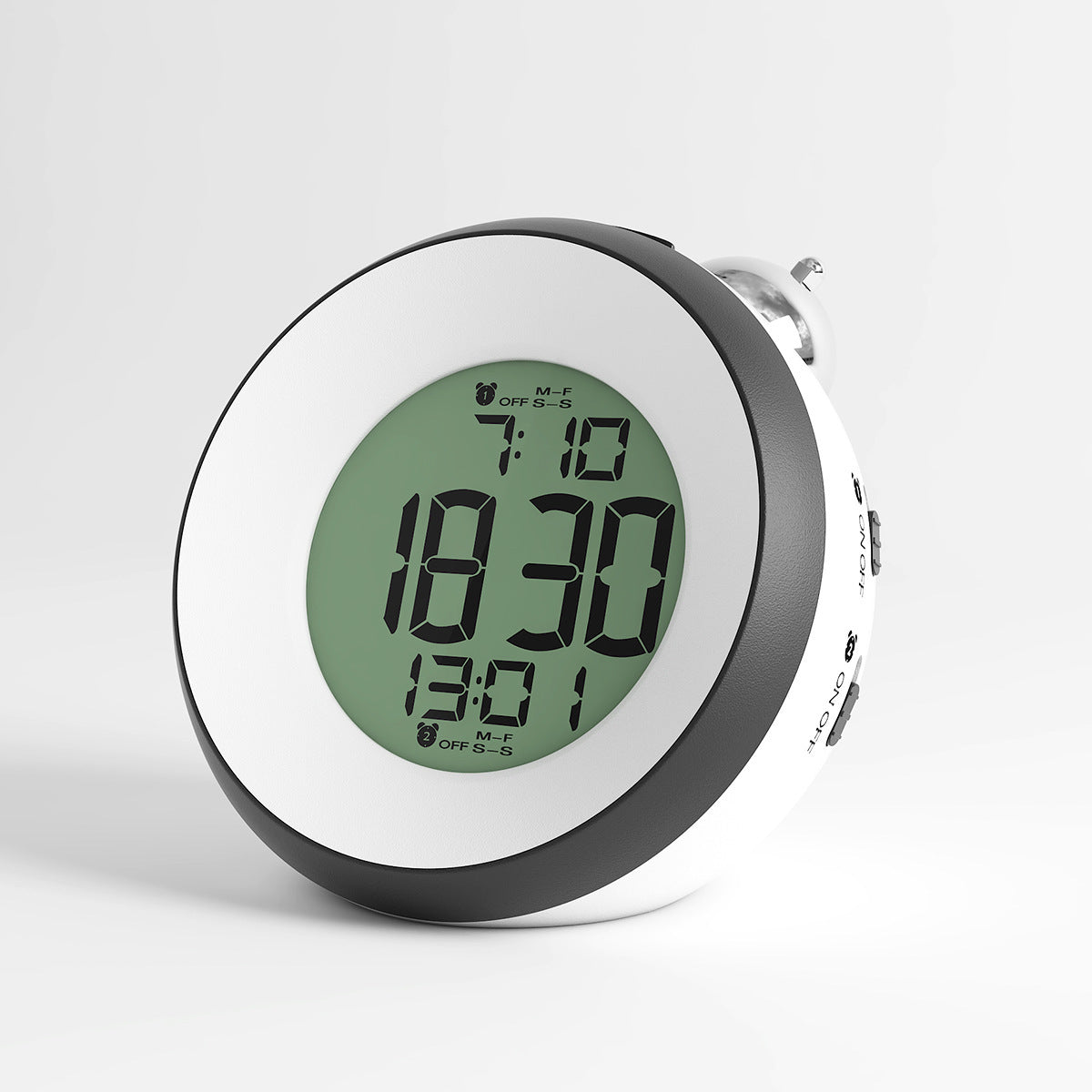 Luminous Smart Multifunctional Round Alarm Clock
