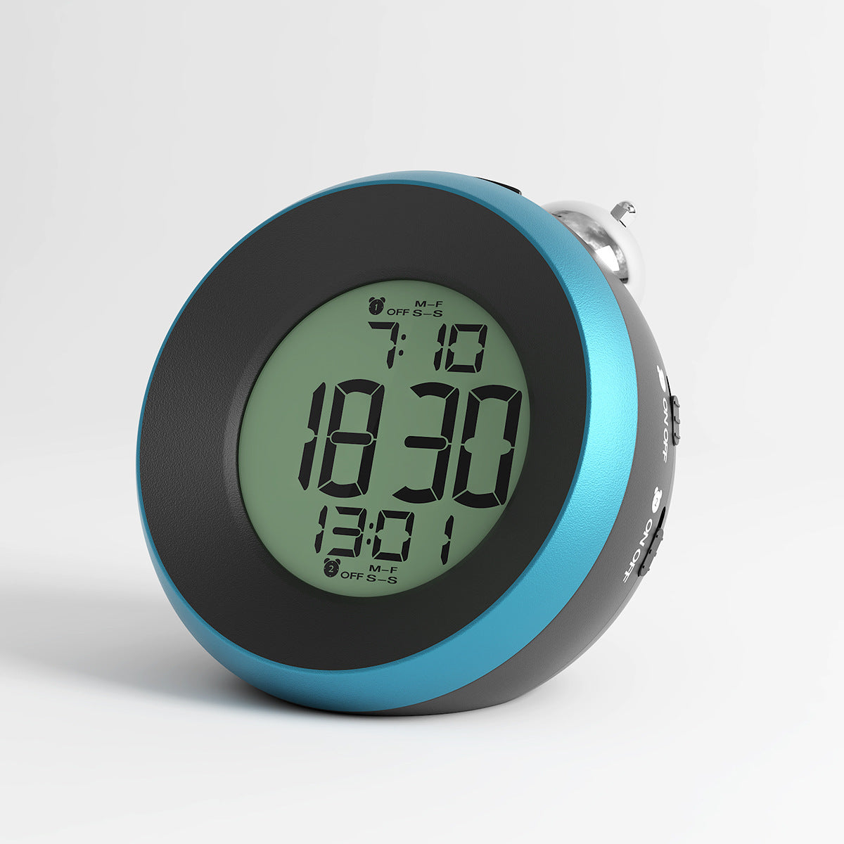 Luminous Smart Multifunctional Round Alarm Clock