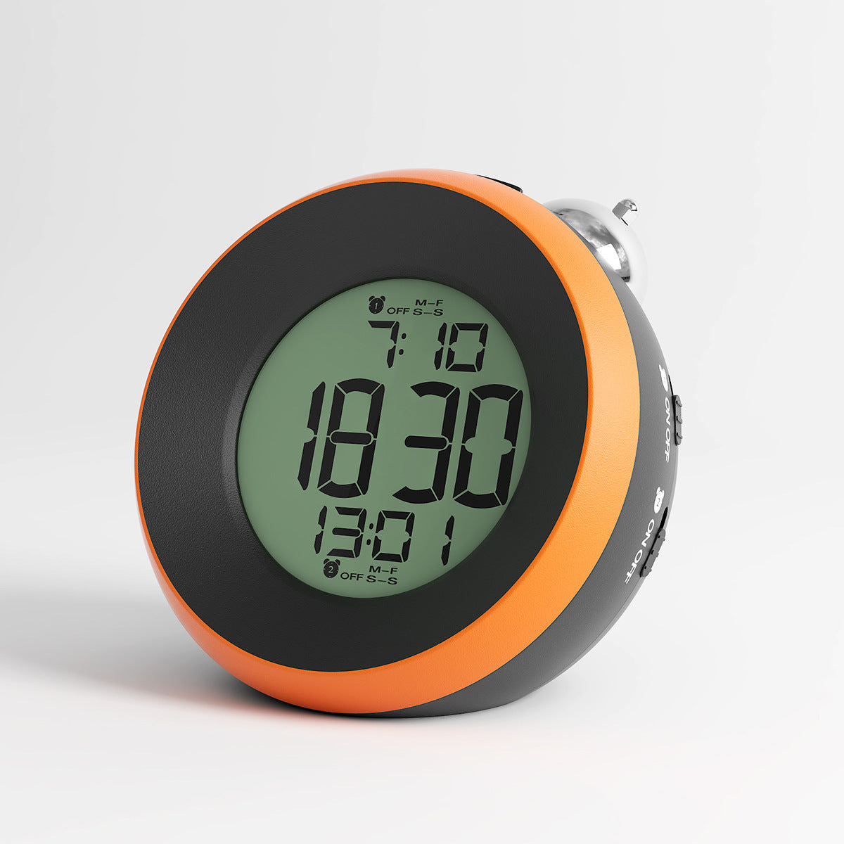 Luminous Smart Multifunctional Round Alarm Clock