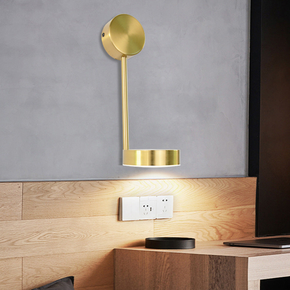 Bedside Lamp Wall Lamp Rotary Key Lamp Wall Lamp Background Wall Decoration