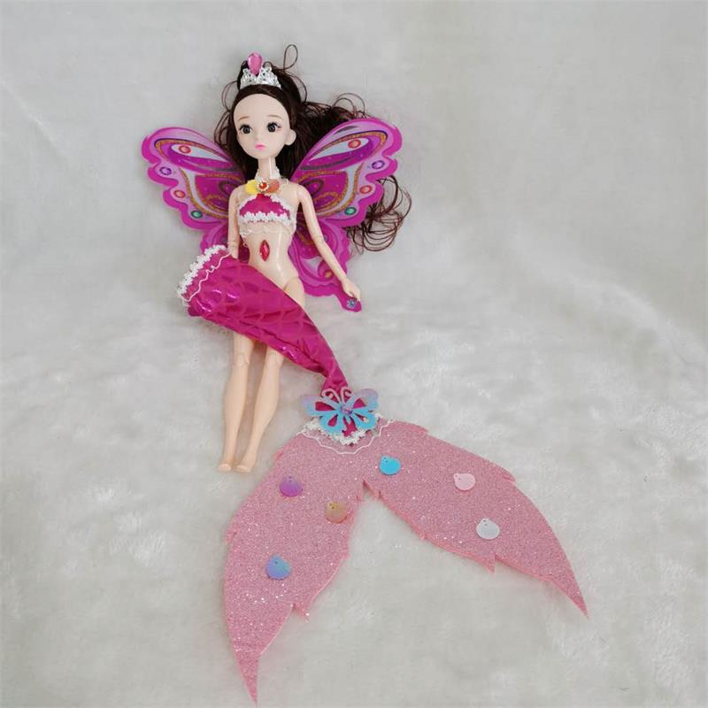 Qingxue Dad Is Better Than The Removable Dress-Up Fish Scale Mermaid Toy Princess Doll