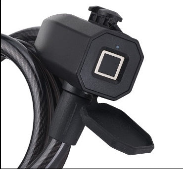 Fabricant source Serrure intelligente à empreinte digitale Bluetooth Câble en acier Antivol de vélo de montagne Antivol de voiture électrique Antivol de vélo Antivol de trottinette