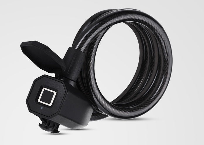 Fabricant source Serrure intelligente à empreinte digitale Bluetooth Câble en acier Antivol de vélo de montagne Antivol de voiture électrique Antivol de vélo Antivol de trottinette