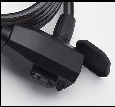 Fabricant source Serrure intelligente à empreinte digitale Bluetooth Câble en acier Antivol de vélo de montagne Antivol de voiture électrique Antivol de vélo Antivol de trottinette