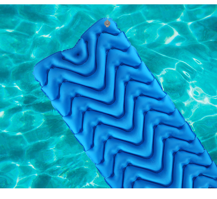 Coussin de couchage gonflable portable ultra-léger et épais pour camping en extérieur – Vente directe usine