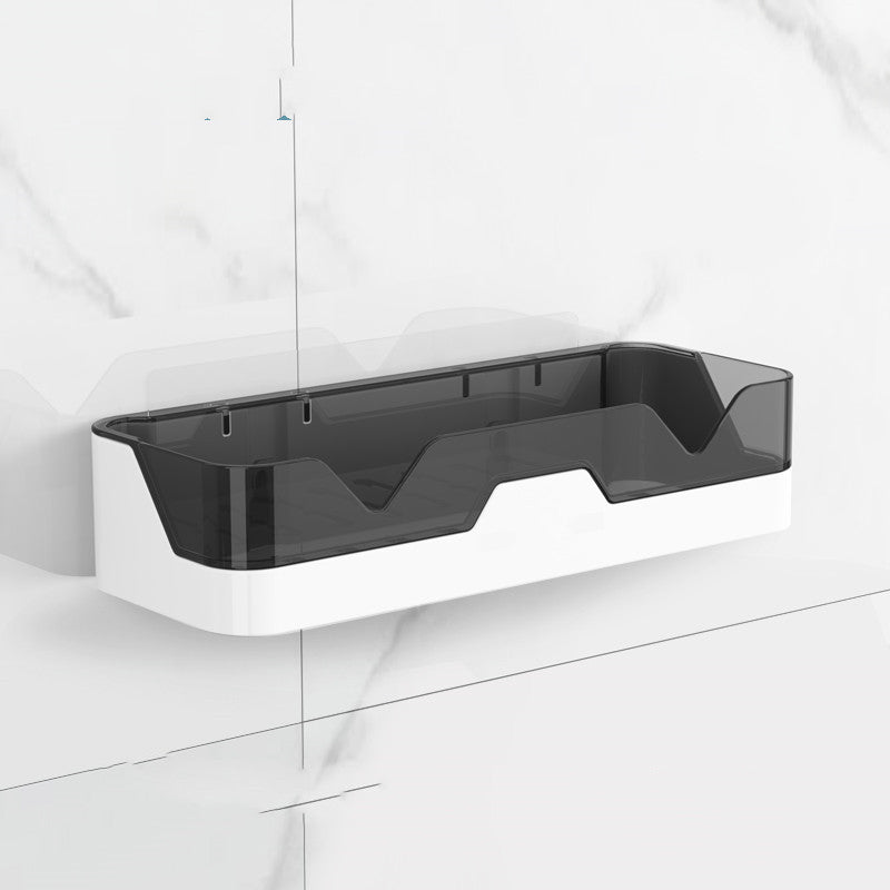 Support de toilette sans perforation murale Cuisine Salle de bain Toilette Rangement mural pour brosse à dents et cosmétiques