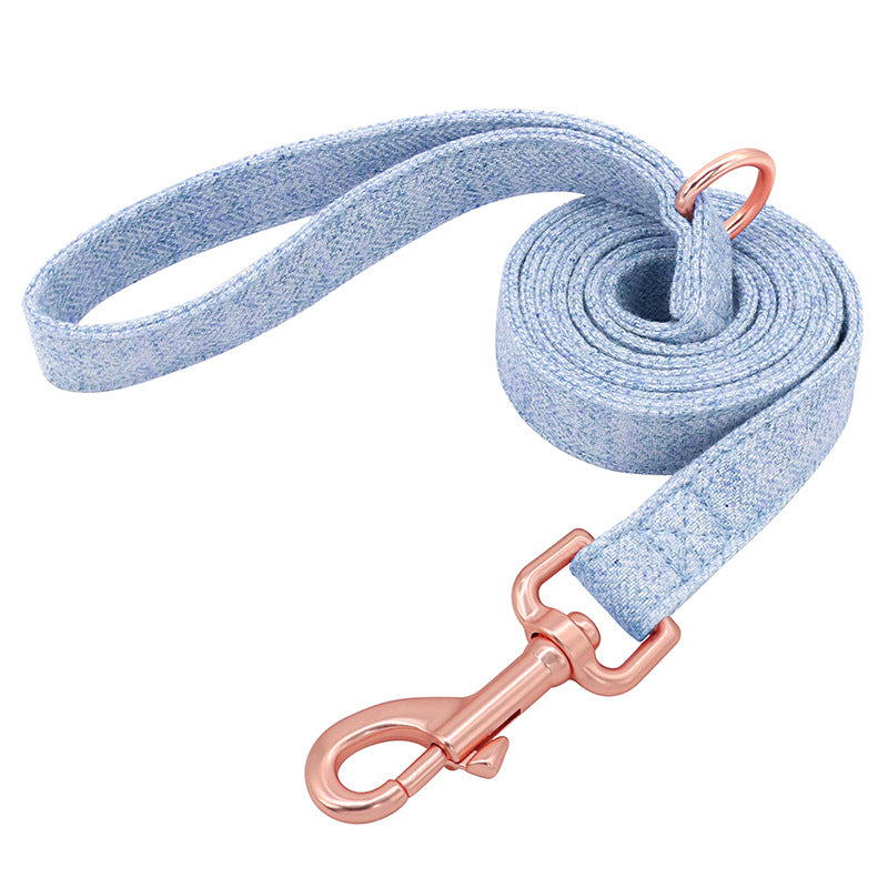 Gravure de collier pour chien de compagnie Collier anti-perte Golden Retriever Chien moyen et grand Teddy Laisse de collier pour petit chien